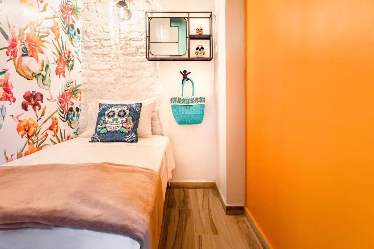 Casa Kanabri Hostal Boutique Città del Messico Esterno foto