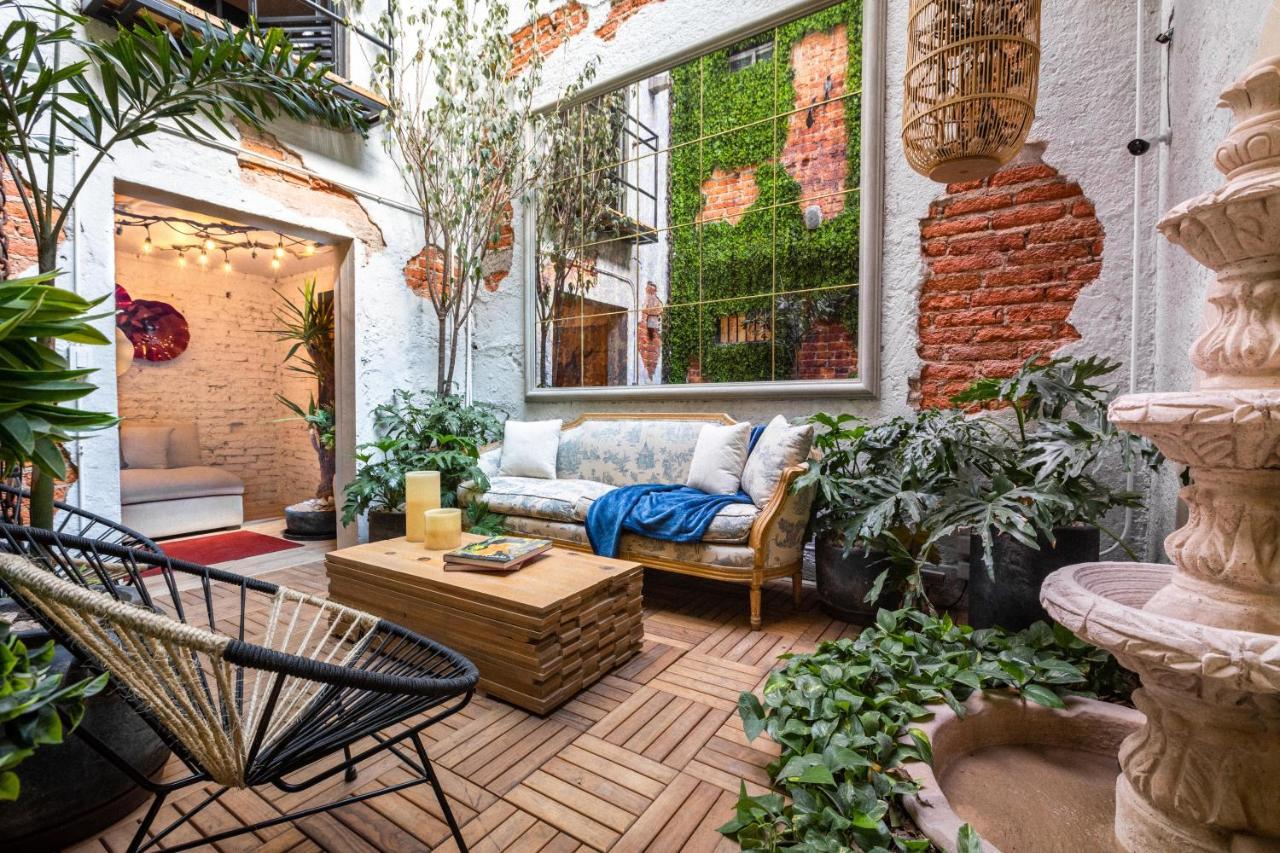 Casa Kanabri Hostal Boutique Città del Messico Esterno foto
