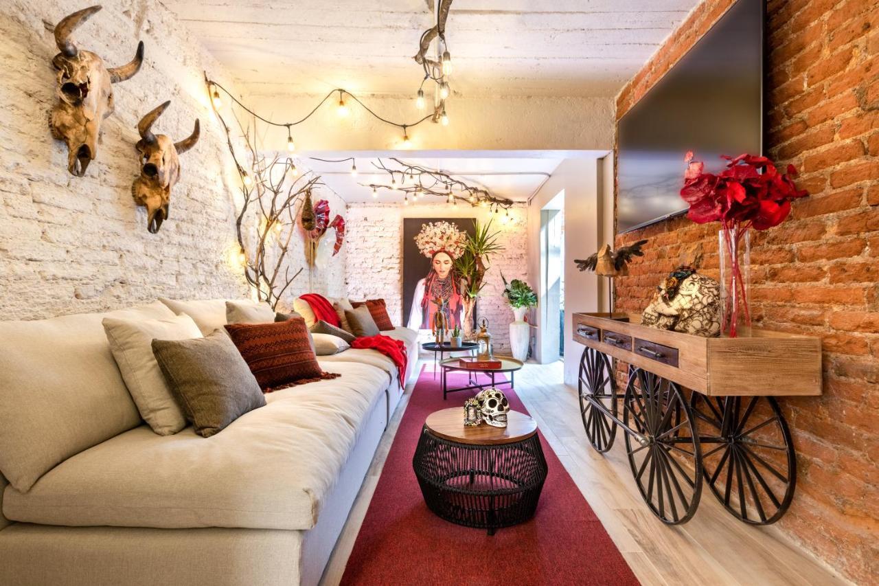 Casa Kanabri Hostal Boutique Città del Messico Esterno foto